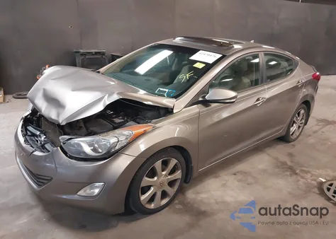 2013 Hyundai Elantra Limited из США, поврежденный, VIN 5NPDH4AE6DH184347